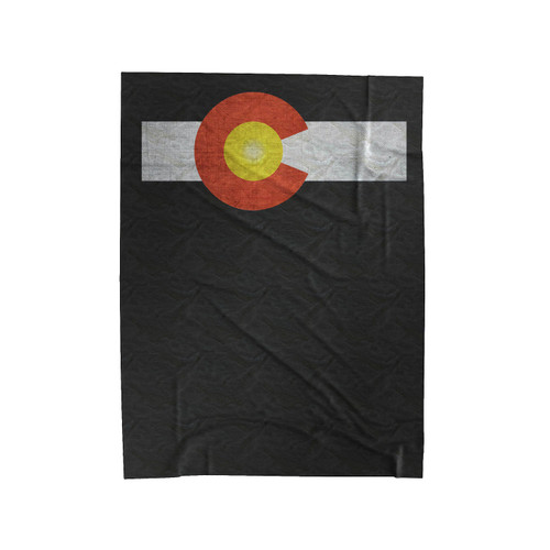Colorado Flag Denver Country Pride State Rocky Mountains America Usa Velveteen Blanket