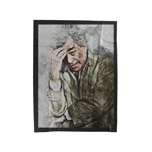 Columbo Peter Falk 1 Velveteen Blanket
