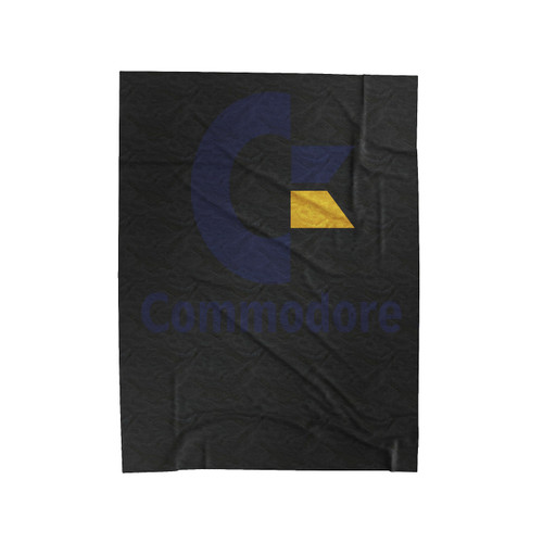 Commodore 64 Logo Velveteen Blanket