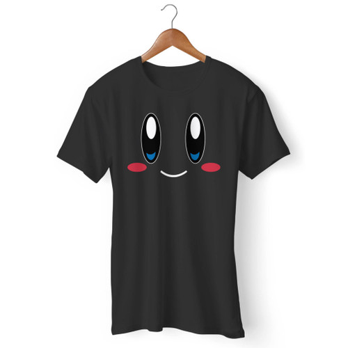 Kirby Face Classic Retro Gaming Men T Shirt