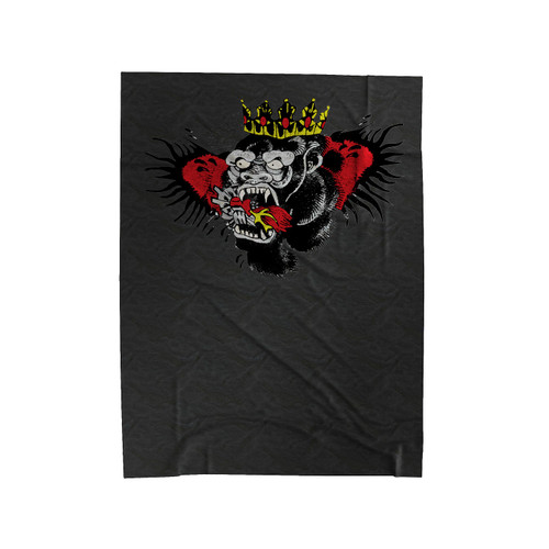 Conor Mcgregor The Notorious Gorilla Velveteen Blanket