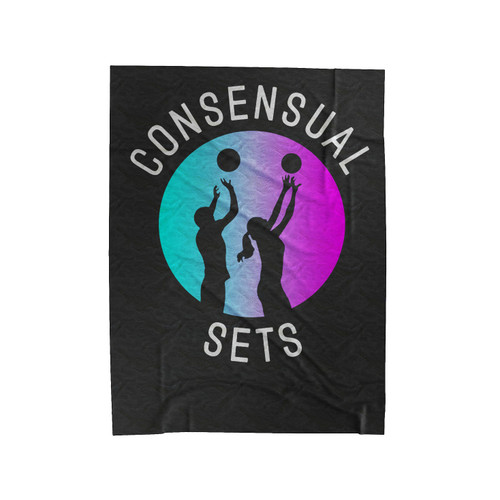 Consensual Sets Velveteen Blanket