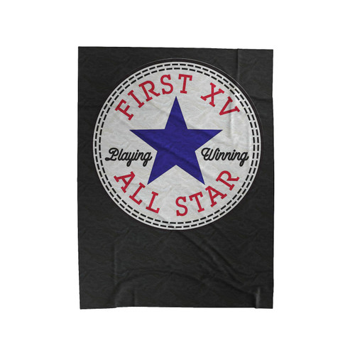 Converse All Star First 15 Playing Winning Logo Velveteen Blanket