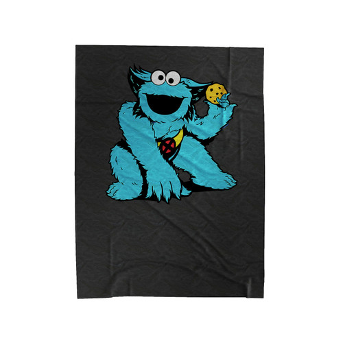Cookie Beast Velveteen Blanket