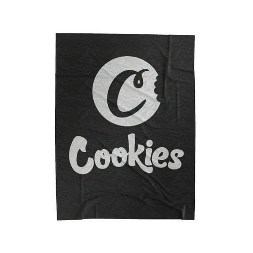 Cookies Logo Art Velveteen Blanket