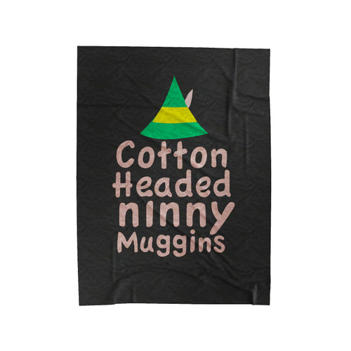 Cotton Headed Ninny Muggins Holiday Buddy The Elf Will Ferrell Ugly Christmas Velveteen Blanket