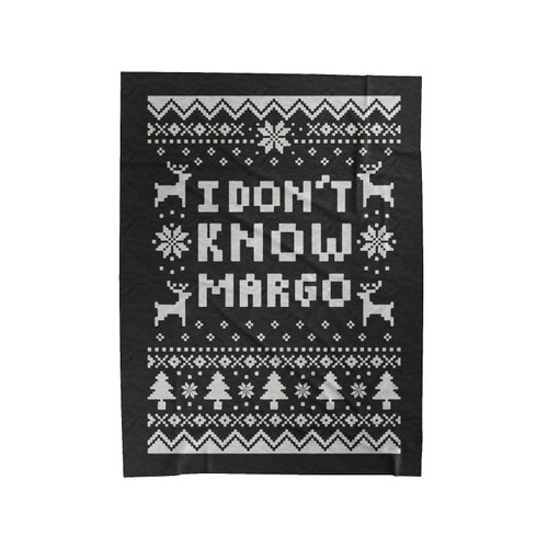 Couples Christmas Set Why Is The Carpet All Wet Todd I Don't Know Margo For Christmas Holiday Parties 2 Velveteen Blanket