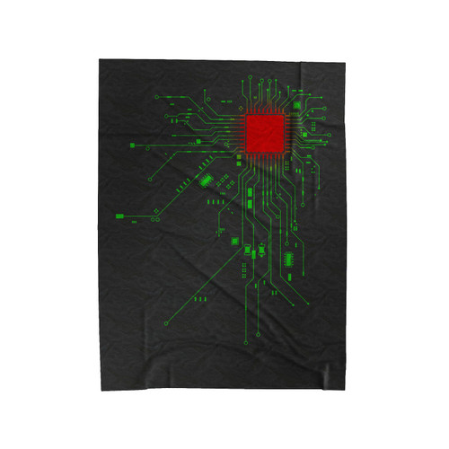 Cpu Heart Velveteen Blanket