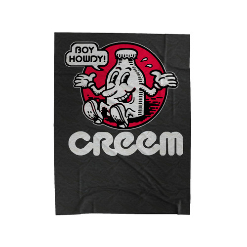 Cream Magazine Classic Boy Howdy Velveteen Blanket