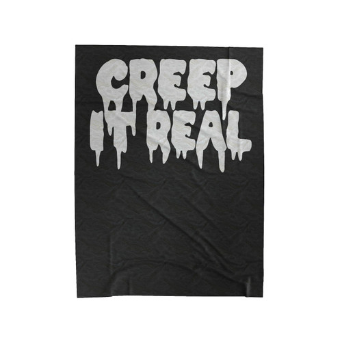 Creep It Real Velveteen Blanket