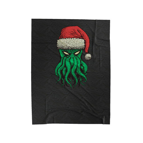 Cthanta Cthulhu Santa Velveteen Blanket