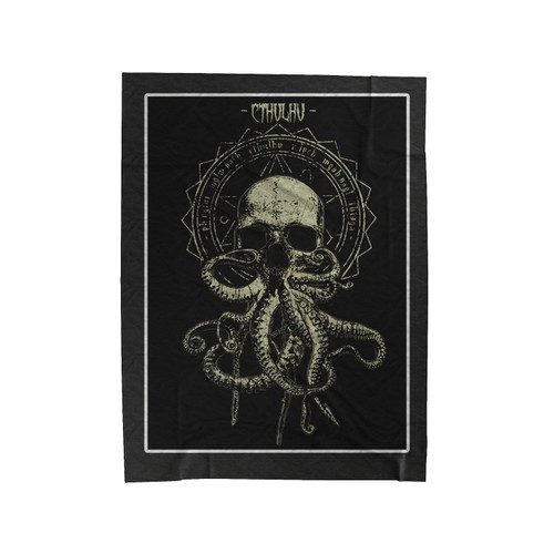 Cthulhu Cultist H.P. Lovecraft's Call Of Cthulhu Inspired Velveteen Blanket