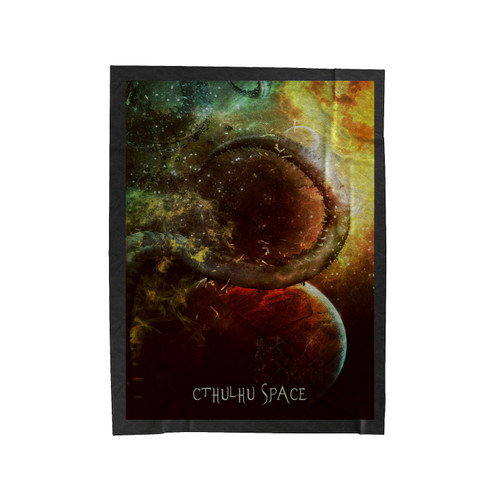 Cthulhu Space Velveteen Blanket