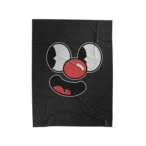 Cuphead Mugman Logo Game Retro Cartoon Velveteen Blanket