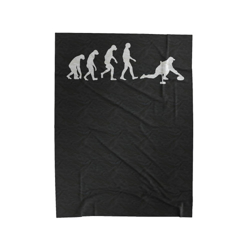 Curling Evolution Velveteen Blanket