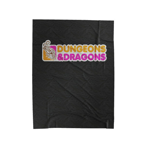 D And D All Nighter Velveteen Blanket