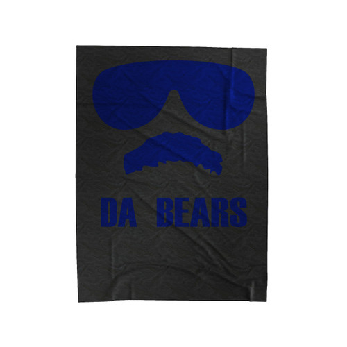 Da Bears Ditka Funny Chicago Football Velveteen Blanket