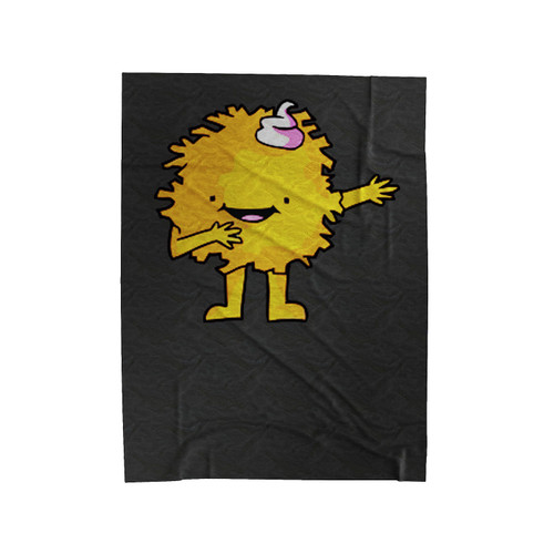Dabbing Latke Jewish Food Cute Humor Velveteen Blanket