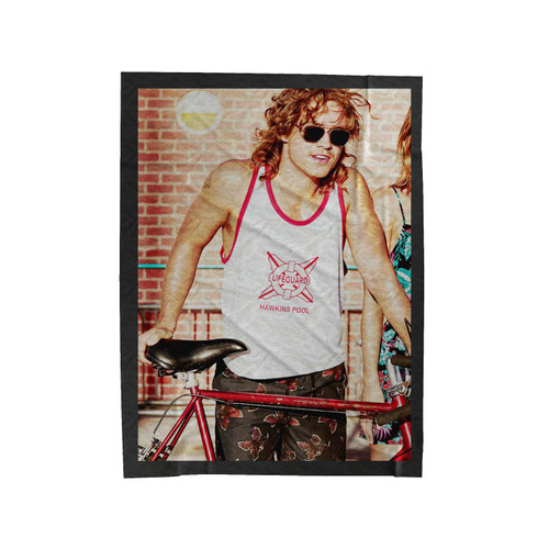 Dacre Montgomery Lifeguard Velveteen Blanket