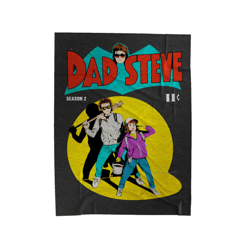 Dad Steve Velveteen Blanket