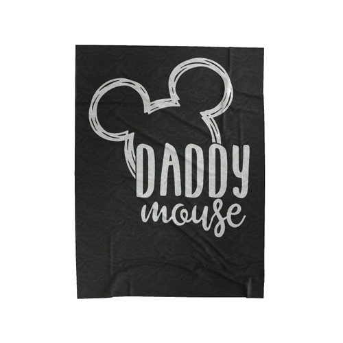 Daddy Mouse Velveteen Blanket