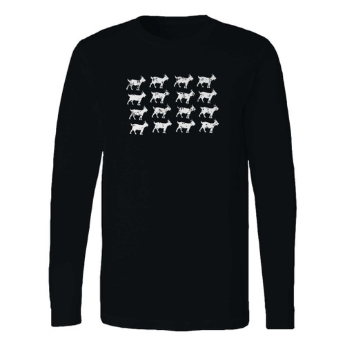 This classic fit goat herd long sleeve shirt is casually elegant and very comfortable. With fine quality print to make one stand out, it's a perfect fit for every occasion.