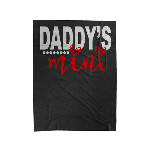 Daddy's Mini Velveteen Blanket