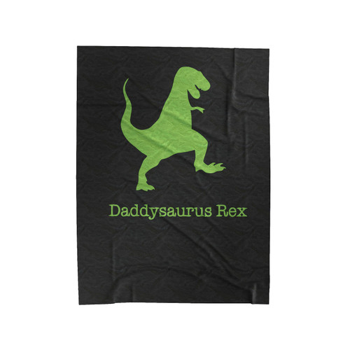 Daddysaurus Rex Velveteen Blanket