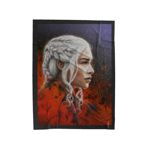 Daenerys Game Of Thrones Velveteen Blanket
