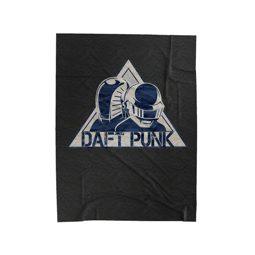 Daft Punk Pyramid Vintage Velveteen Blanket