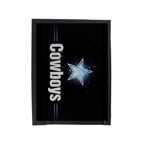 Dallas Cowboys Iron On Applique Trio Velveteen Blanket