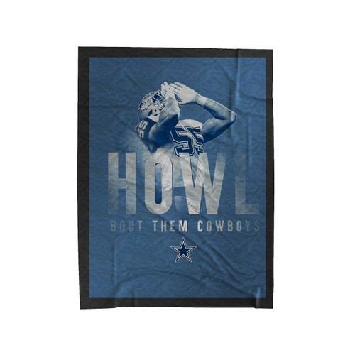 Dallas Cowboys Leighton Vander Esch Velveteen Blanket