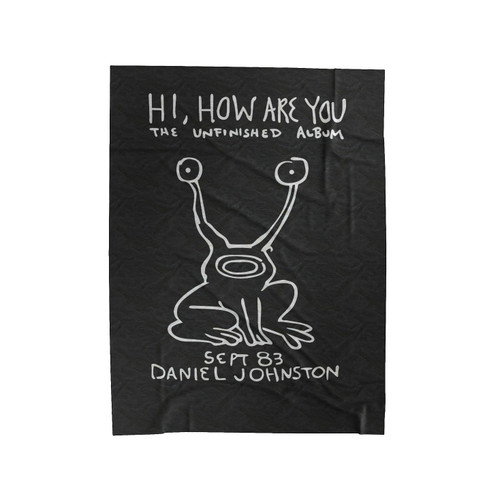 Daniel Johnston Grunge Courtney Love Velveteen Blanket