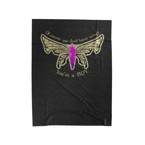 Dark Crystal Gelfling Wings Velveteen Blanket