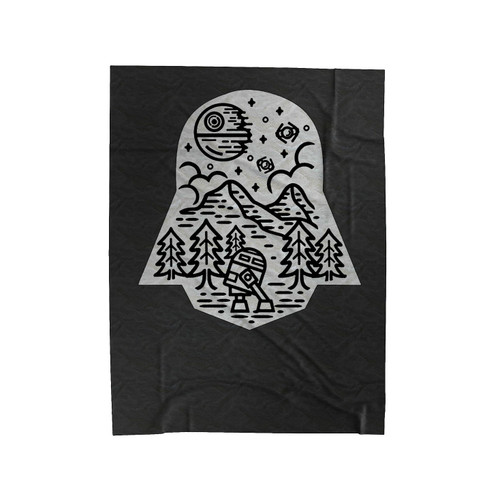 Dark Nature Star Wars Velveteen Blanket