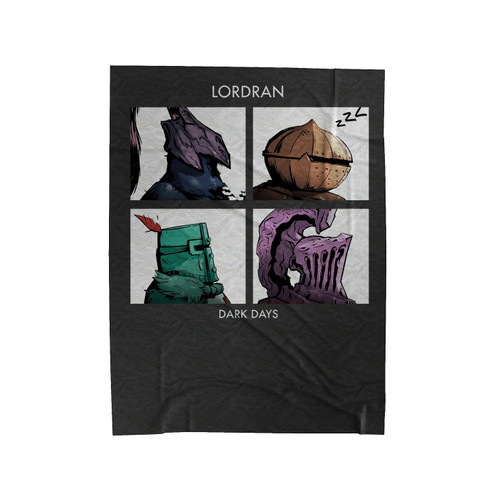 Dark Souls Lordran Gorillaz Velveteen Blanket