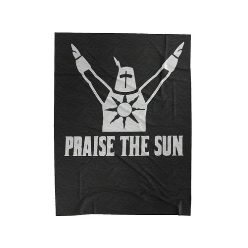 Dark Souls Praise The Sun Solitaire Velveteen Blanket