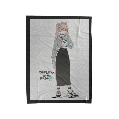 Darling In The Franxx Velveteen Blanket