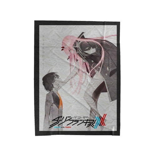 Darling In The Franxx Hiro And Zero Two Velveteen Blanket