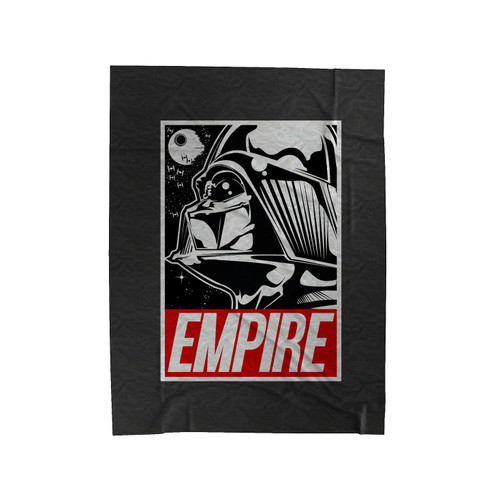 Darth Earth Empire Velveteen Blanket