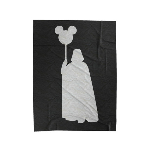 Darth Vadar Balloon Disney Velveteen Blanket