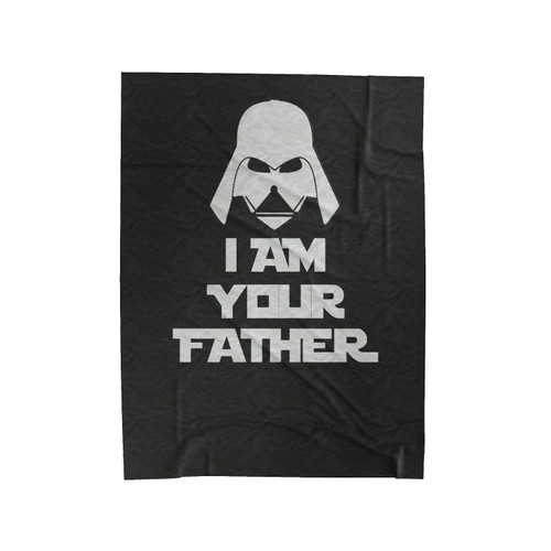 Darth Vader Star Wars I Am Your Father 2 Velveteen Blanket