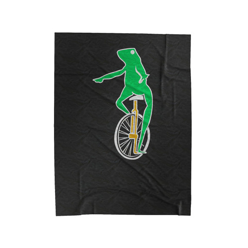 Dat Boi Here Come Dat Boi Velveteen Blanket