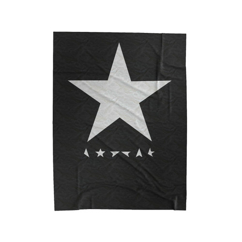 David Bowie Black Star Velveteen Blanket