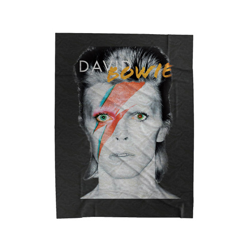 David Bowie Poster Show Velveteen Blanket