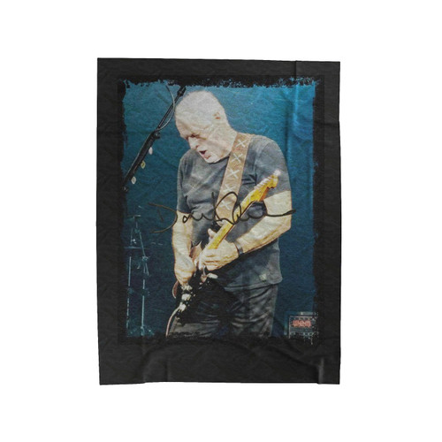 David Gilmour Velveteen Blanket