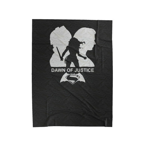 Dawn Of Justice Batman V Superman Wonderwoman Velveteen Blanket
