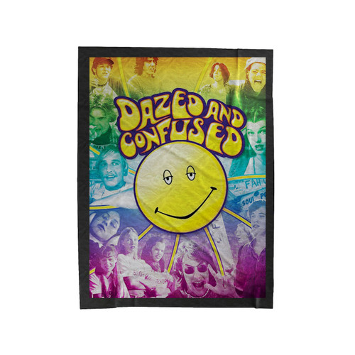 Dazed And Confused Colourfull Velveteen Blanket