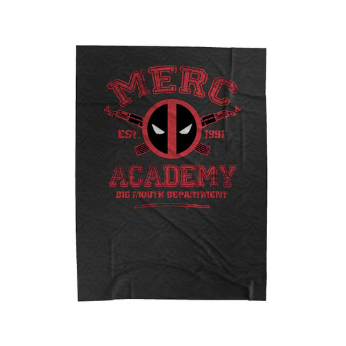 Deadpool Academy Big Mounth Departement Velveteen Blanket