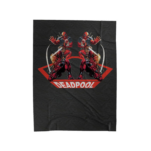 Deadpool Action Figure Movie Velveteen Blanket